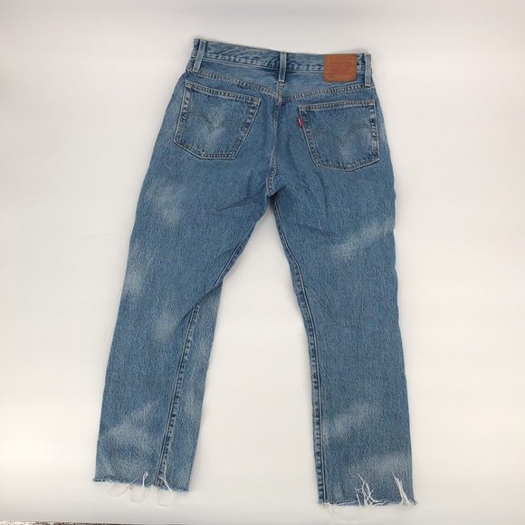 Levi's® 501 Crop Tango Beats - Size 28x26 - Picture 8 of 8